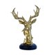 thumbnail image 1 of Deer Figurine For Wealth Attraction Office Desk Resin, 1 of 5