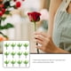 thumbnail image 4 of ColoMX 100 Uds. Cáliz de flores falsas, flores de rosas artificiales, accesorios para receptáculo, sépalos de plástico, cálices, 4 of 8