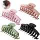 thumbnail image 1 of Pinzas para el cabello, pinzas para el cabello, pinzas para el cabello para niña, pinzas para el cabello, pinzas para el cabello para mujeres, diadema de ayuda para la peluquería, pinzas para el cabello (caqui verde rosa negro) Sailing Electrónica, 1 of 6