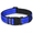 Blue, variant on Reflective dog collar with adjustable nylon pet collar and quick release buckle, suitable for small and medium-sized large dogs, black XS