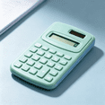thumbnail image 5 of Basic Handheld Pocket Calculator, 8 Digit LCD Display 4 Function Calculator, Compact Mini Size for Home School Office Scenarios (Pink), 5 of 6