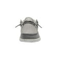 thumbnail image 2 of Hey Dude Men's Wally Chambray Frost Grey Shoes 110063224, 2 of 6