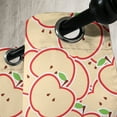 thumbnail image 3 of Ambesonne Fruits Grommet Curtain, Modern Illustration Fruit, 50" x 120", Apple Green Beige and Red, 3 of 6