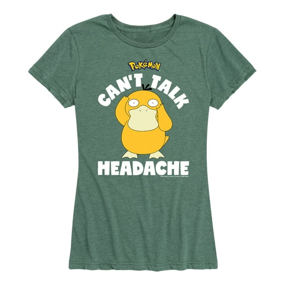 Pokémon - Psyduck Headache - Women's Short Sleeve Graphic T-Shirt