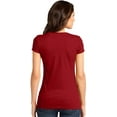 thumbnail image 3 of District Women's Soft Durable Ring Spun V-Neck T-Shirt, 3 of 5