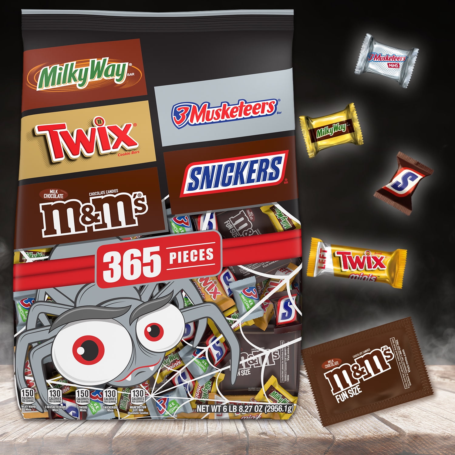 Mars SN50025 M&M'S Crispy Chocolate Candy Party Size 30-Ounce Bag 