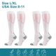 thumbnail image 2 of Calcetines de compresión deportivos - Calcetines de pantorrilla Calcetines elásticos - Calcetines de presión sobre la rodilla para maratón de ciclismo, 2 of 5