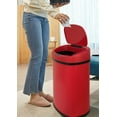 thumbnail image 3 of 13 Gallon Kitchen Garbage Can Automatic Trash Can 13 Gallon Stainless Steel Trash Can Touch Free Bathroom Trash Can with Lid for Bathroom, Kitchen, Office, 3 of 8