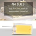 thumbnail image 2 of 10Pcs G4/G8 COB1909 LED Light Bulbs Non-Dimmable Silicone Lamp Lighting Fixtures(Warm White G4), 2 of 8