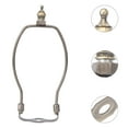 thumbnail image 2 of EeaseCA 1Pc Lamp Horn Frame Lampshade Bracket Useful Light Fittings (7 Inch, Bronze), 2 of 7