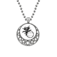thumbnail image 1 of Black Beach Coconut Tree Silhouette Collares Colgante Retro Moon Stars Jewelry Unbranded M, 1 of 3