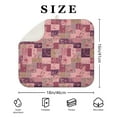 thumbnail image 4 of Pioneer Flower Floral Print Pattern Kitchen Dish Drying Mat 1 Pack, Ultra Absorbent Microfiber Drainer Mat, 16"x18", 4 of 6