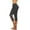 Black, variant on Women's Yoga Pants, Workout Pants, Empty Hole Underwear, Casual Sexy Solid Hole High Waist Short Pants, Casual Fashion Hole Design, Elasticity Yoga Horned Pants For Exercise and Running.