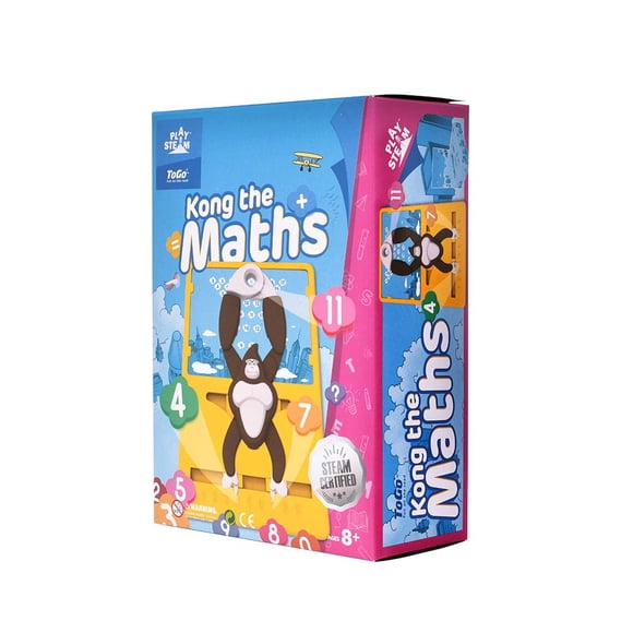Kit de aprendizaje PLAYSTEAM Kong Calculadora de sumas