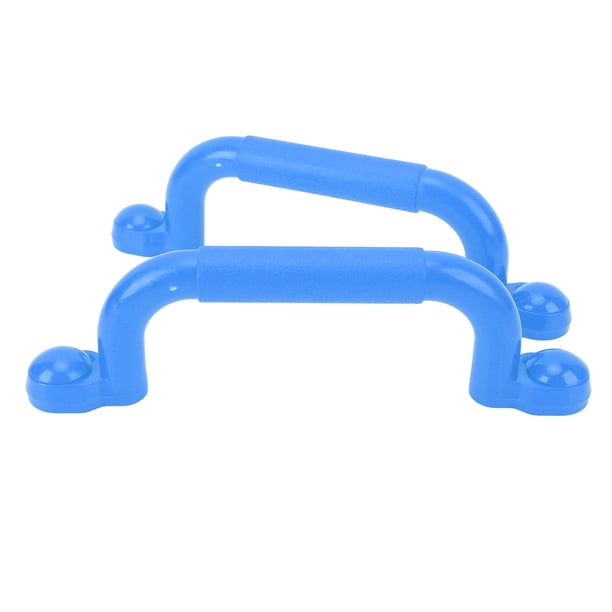 1 par de manijas de seguridad para patio de juegos para niños, juego de columpio de pe, empuñaduras de seguridad para niños para gimnasio en la jungla, marco de escalada,