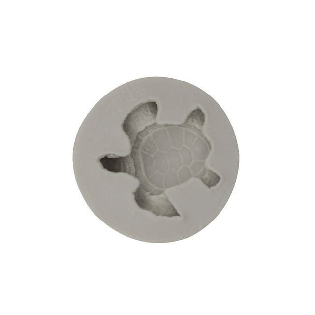 Naiovety Molde de silicona de tortuga para el hogar DIY, moldes para hornear Fondant de Chocolate, accesorios para hornear, suministros artesanales, Herramientas y accesorios para hornear Gris Naiovety HA081383-02
