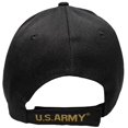 thumbnail image 2 of ACU Official Licensed US Army VETERAN BLACK cap American Flag hat Military, 2 of 5