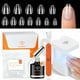 thumbnail image 1 of Kit de uñas de gel para modelos con puntas extra cortas de almendra y lámpara, 1 of 9