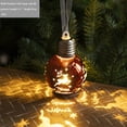 thumbnail image 2 of hirigin Christmas Clear Balls, Christmas Tree Ball Hanging Baubles with LED Lights for Christmas Tree Decorations, 2 of 8
