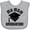 AC-Heather Grey, variant on Inktastic My Mom Graduated Boys or Girls Baby Bib
