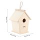 thumbnail image 4 of Forma De La Casa Jaula Para Pájaros Casa Para Pájaros, Kit De Casa Para Pájaros, Pájaros Para Colgar Al Aire Libre OTVIAP Bird Supplies, 4 of 8