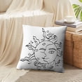 thumbnail image 3 of LALILO Throw Pillow Covers Sun And Moon With Romantic Magic Symbol Cushion Cover 18" x 18", 2 Pack, 3 of 6