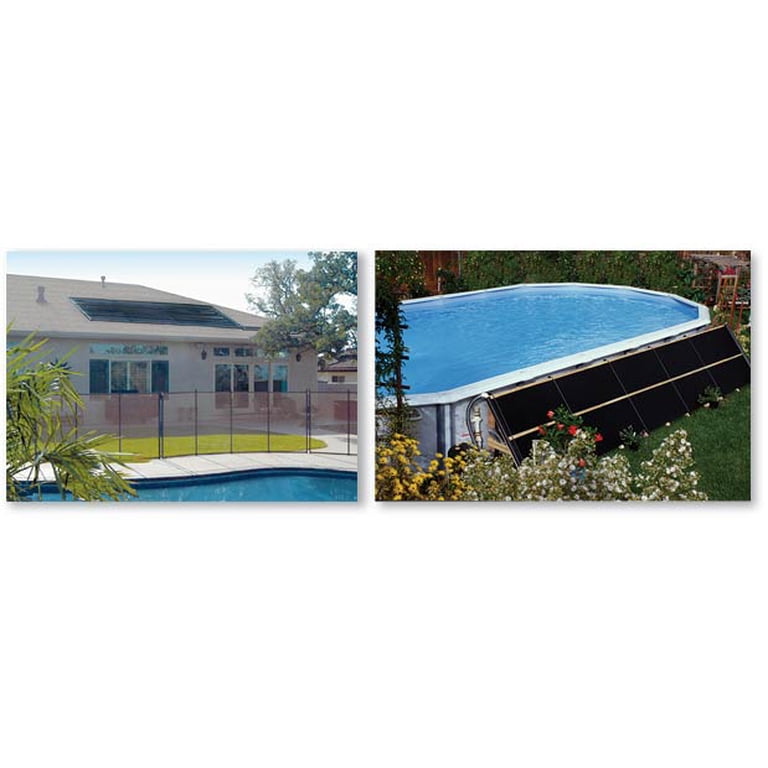 5-2X20 Sungrabber Solar Pool Heater for Swimming Pools with Complete System  Kit - Walmart.com