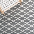 thumbnail image 6 of SAFAVIEH Marbella Jada Geometric Area Rug, Ivory/Black, 6' x 6' Square, 6 of 8