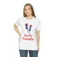 thumbnail image 5 of He's My Firecracker | Couples 4th of July Tee | Independence Day Shirt, 5 of 8