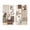 A, variant on Coffee-Themed Kitchen Curtains Set, Coffee Printed Tier Curtain and Valance, Rustic Cafe Light Filtering Drapes Rod Pocket for Window Kitchens Home Decor