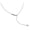 sterling silver, variant on 14k gold plated silver adjustable cable chain