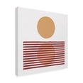 thumbnail image 2 of Moira Hershey 'Reflection I Yellow Red' Canvas Art, 2 of 4