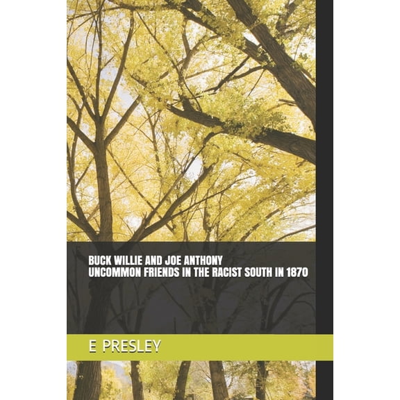Buck Willie and Joe Anthony : Uncommon Friends In The Racist South In 1870 (Paperback)