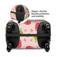 thumbnail image 4 of Daiia Strawberry Floral Luggage Cover, Thickened Washable Travel Luggage Covers, Elastic Unique Baggage Covers for 18-20 inch Luggage(excluding luggage)-Large, 4 of 9