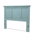 thumbnail image 3 of Sea Wind Florida Monaco Coastal Solid Wood Queen Headboard in Blue, 3 of 6