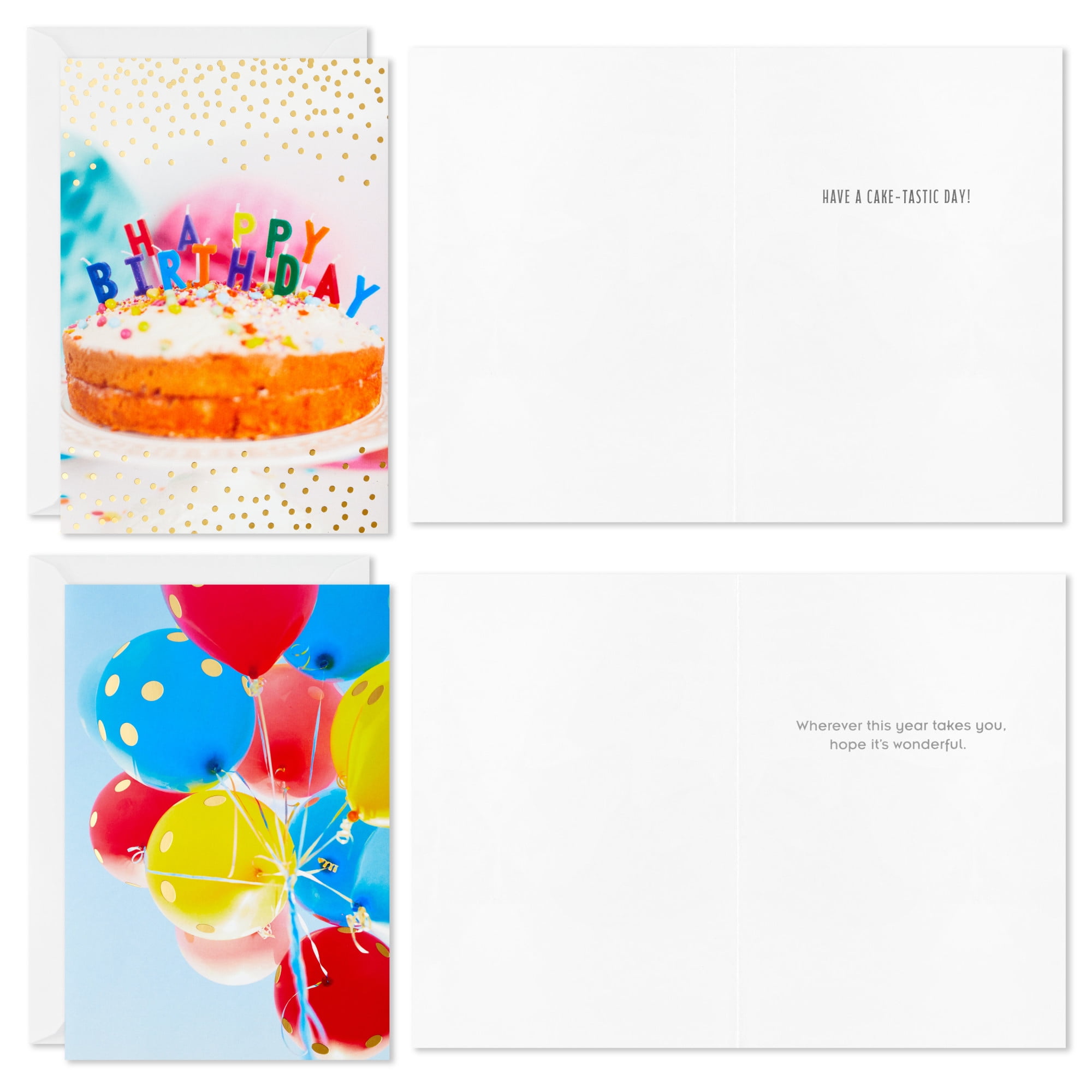 Hallmark Assorted Boxed Birthday Cards (Birthday Icons),12 Count