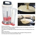 thumbnail image 3 of BIMZUC Manual Pancake & Cupcake Batter Dispenser – Squeeze Handle, Mixing, Separating & Measuring Scale for Cakes, Cookies & Waffles, 3 of 6