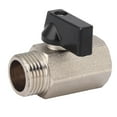 thumbnail image 2 of Gas Valve, Brass Ball Valve Design Gas Valve Straight Gas Key Valve Gas Ball Valve Durable Material Brass Gas Valve for Water Oil Gas and Outdoor Water Pipeline, 2 of 8