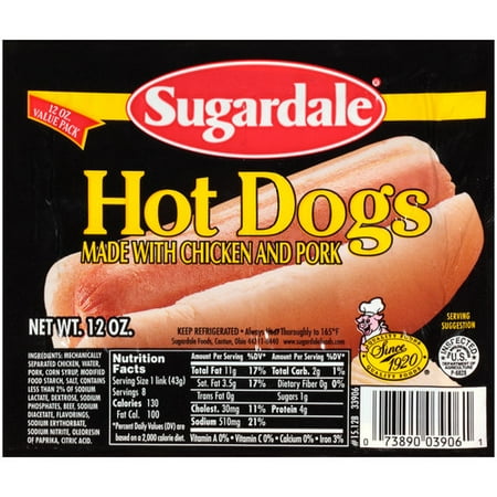 Sugardale Hot Dogs Sugardale Hot Dogs