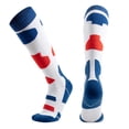 thumbnail image 2 of Calcetines Esquí Térmicos Invierno Gruesos Senderismo Hasta La Rodilla para Hombres Y Mujeres () Blanco, 2 of 7