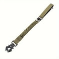 thumbnail image 1 of CNKOO 1pc Adjustable Elastic Short Dog Leash  Stretchable Nylon With Reflective Stripes  Padded Handle  Safety Buckle And Frog Clip  Durable Quick Attach/Release Clip  Ideal For Training, 1 of 7