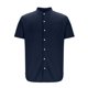 thumbnail image 3 of pstuiky camisetas de hombre, Camisa de manga corta con cuello alto y botones con bolsillo versátil de color sólido para hombre camisas casuales para hombre xxl, 3 of 5