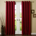 thumbnail image 7 of Best Home Fashion, Inc. Solid Blackout Thermal Grommet Curtain Panels (Set of 2), 7 of 7