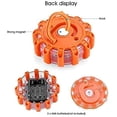 thumbnail image 3 of Jinsinto 15 LED amber warning light, 9 flashing pattern traffic safety lights, Multi-functional emergency light, 3 of 5