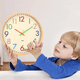 thumbnail image 3 of Reloj De Pared Para Niños, Reloj De Pared Moderno Belug, Multicolor, 3 of 5