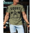thumbnail image 3 of Gymish Squat Below Parallel Workout Shirt – Funny Gym T-Shirt for Men, Motivational Lifting Tee, Men’s Athletic Workout Apparel, 3 of 6
