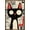 Bronze Framed Version, variant on Andreas Magnusson - Surprised Cat Wall Poster, 14.725" x 22.375"