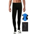 thumbnail image 4 of Men's 3D Gel Padded Semi Compression Thermal Cycling Tights Pants, 4 of 5