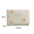 thumbnail image 2 of Cartera de pu de estudiante de gato de dibujos animados lindo, billetera corta de tres pliegues de moda para mujer MFZFUKR CPB-US-PSF922-5, 2 of 5