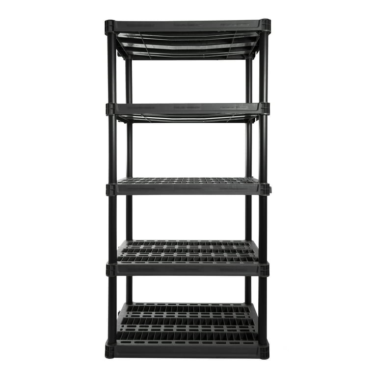 CX Craftsman, 5-Tier Highly Durable Storage Rack, 200lbs/shelf, (72.3”H x  40”W x 24”D), Interlocking Shelving Unit and Weather-Resistant Design,  American Made G…